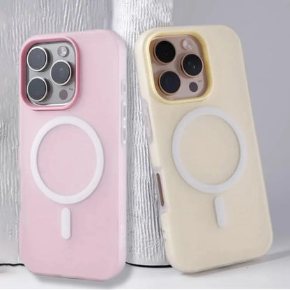 Matte Candy Color Magnetic MagSafe Phone Case