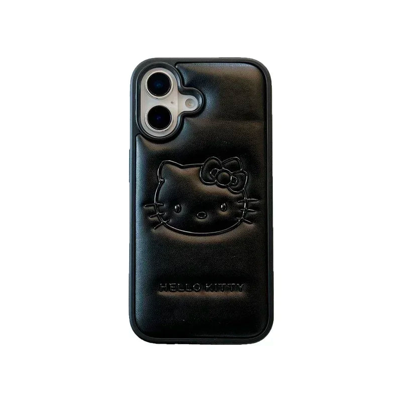 Hello Kitty Cartoon Leather Phone Case