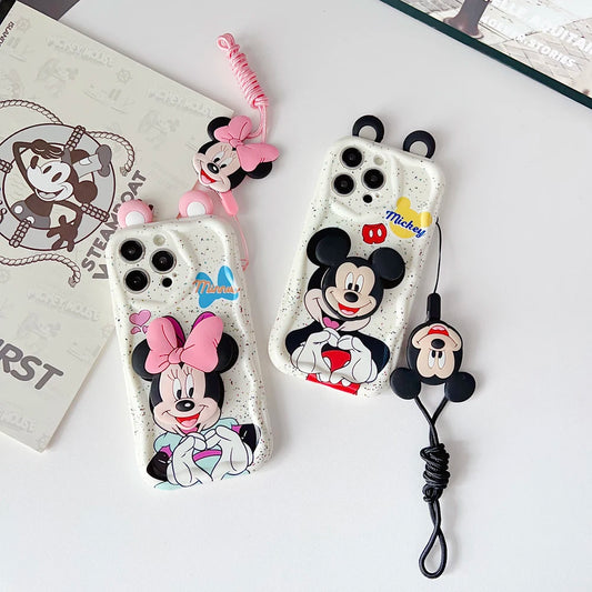 Minnie Mickey Wave Phone Case for iPhone
