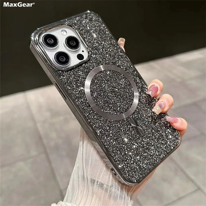 Magnetic Glitter Sequin Phone Case