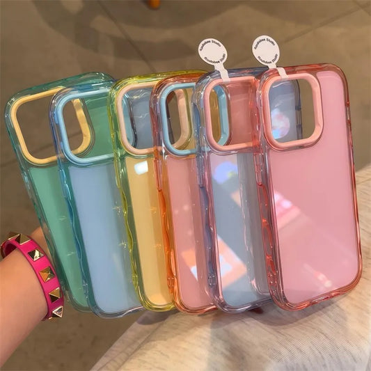 Jelly Candy Shockproof Silicone Phone Case