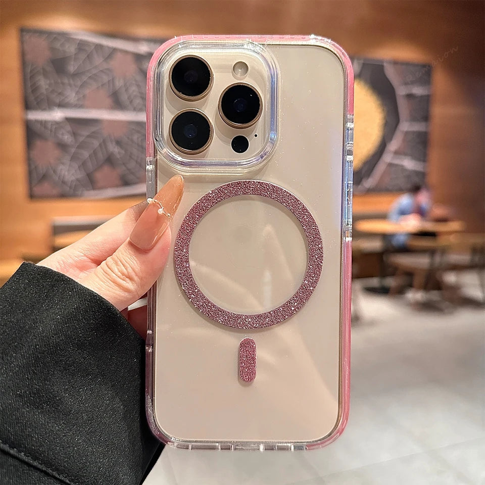 Bling Glitter Silicone Phone Case