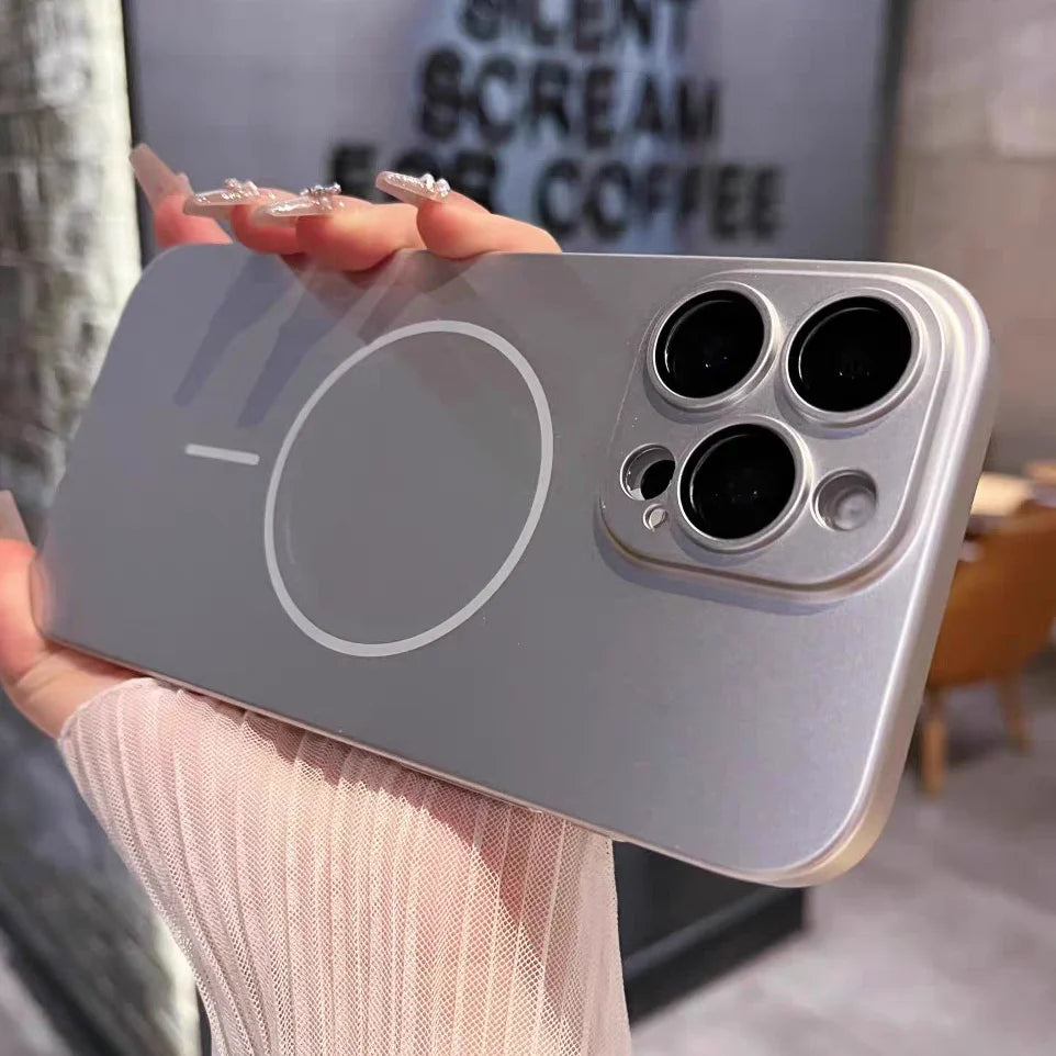 Frosted Electroplated Phone Case
