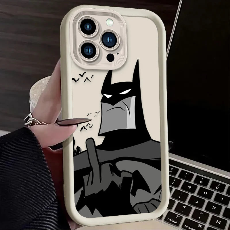 Marvel Batman Soft Phone Case For iPhone