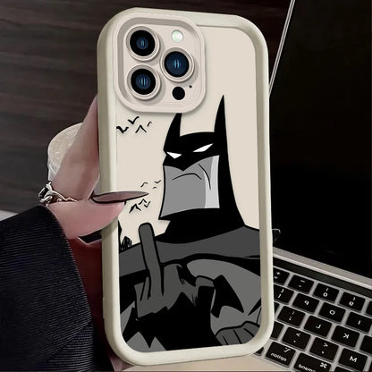 Marvel Batman Soft Phone Case For iPhone
