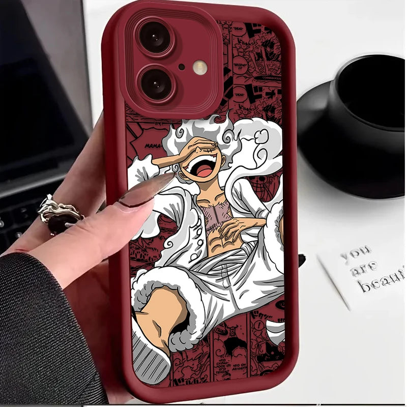 One Piece Anime Soft Silicone Phone Case