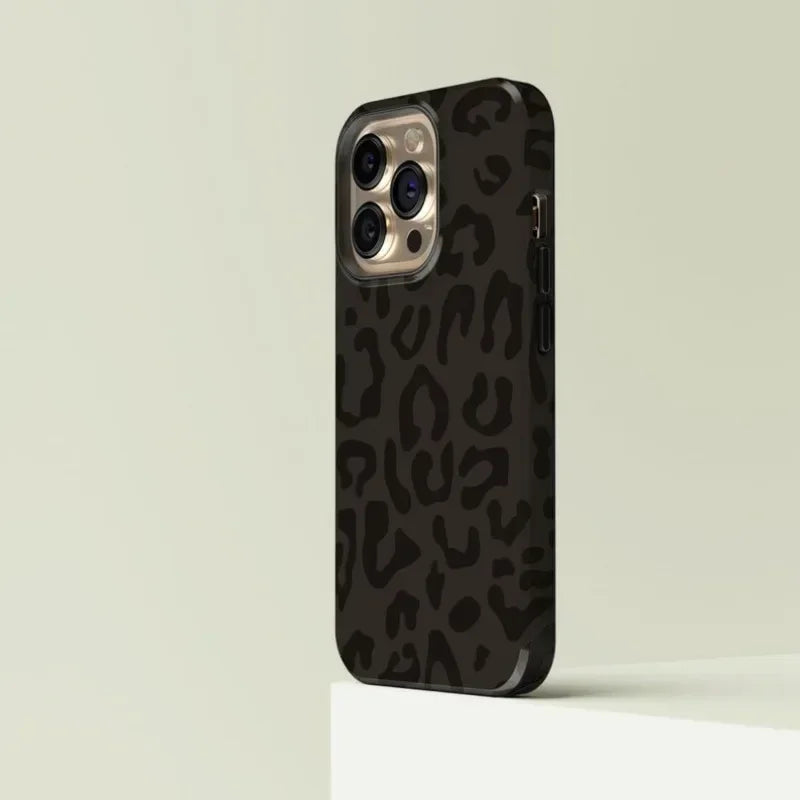 Leopard Pattern Magnetic Phone Case