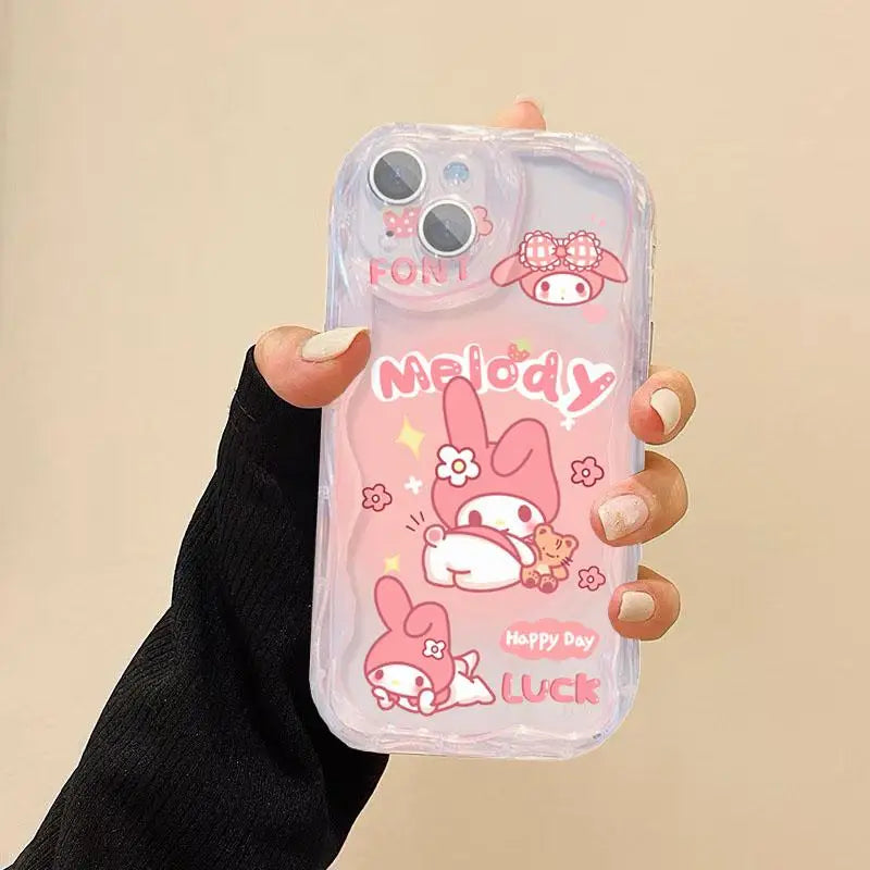 Kuromi Melody Wave Phone Case