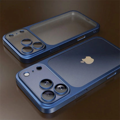Matte Electroplated Hard Case For iPhone