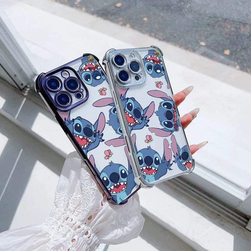 Cartoon Stitch Silicone Phone Case
