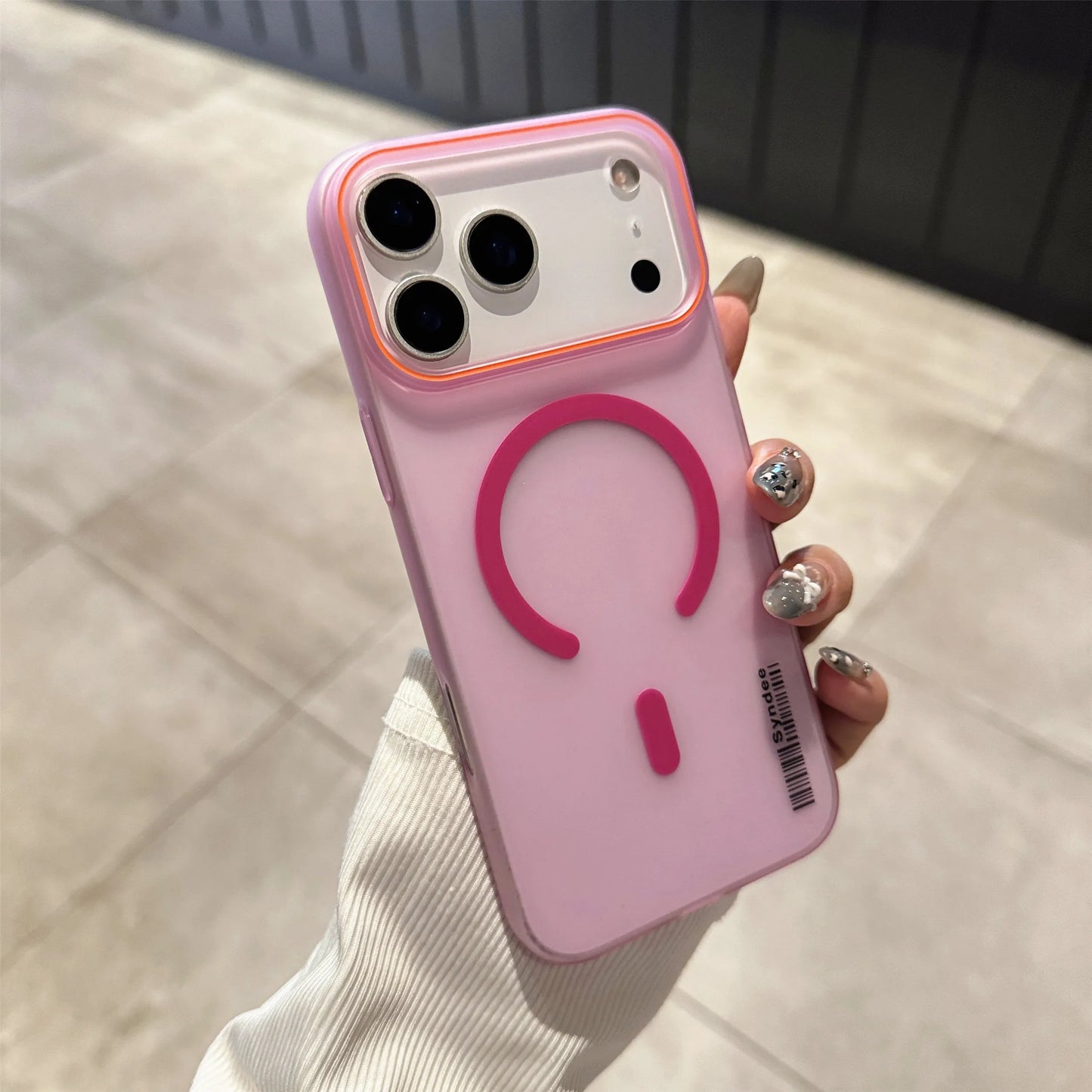 Matte Clear Magnetic Case
