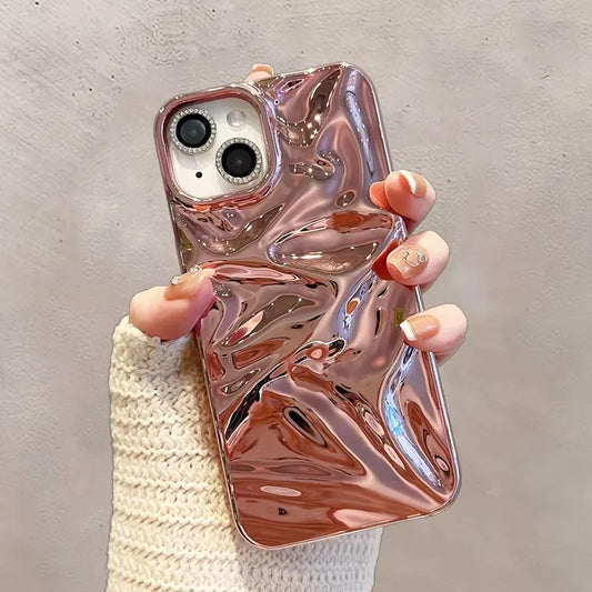 Plating Laser Sparkle Phone Case