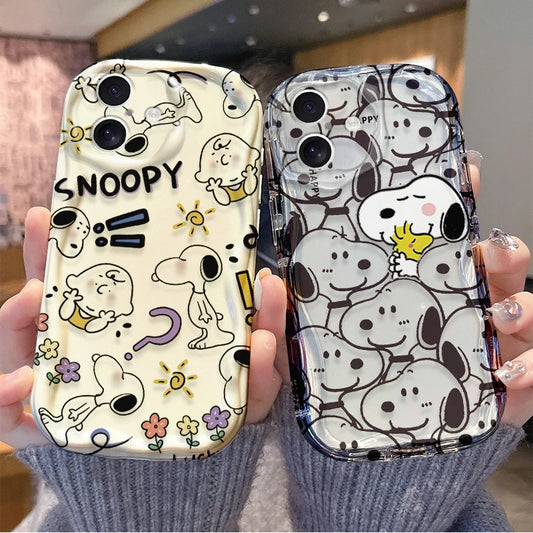 Snoopy Clear Soft Silicone Phone Case