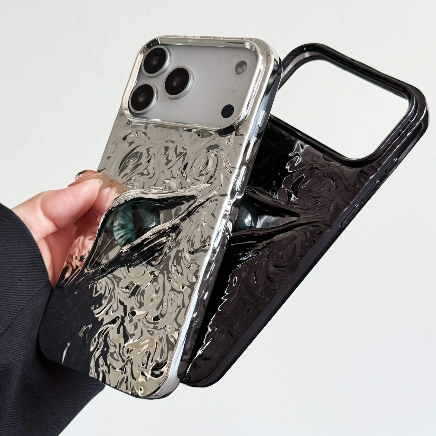 Electroplated 3D Eye Phone Case