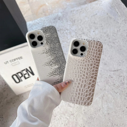 Leather Pattern Phone Case For iPhone