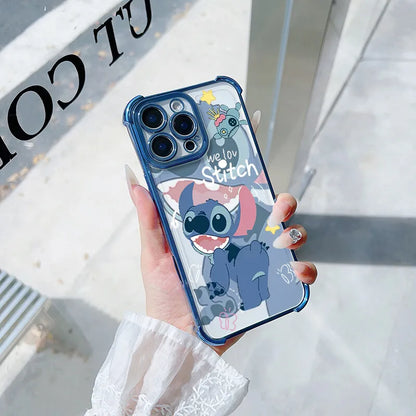 Cartoon Stitch Silicone Phone Case