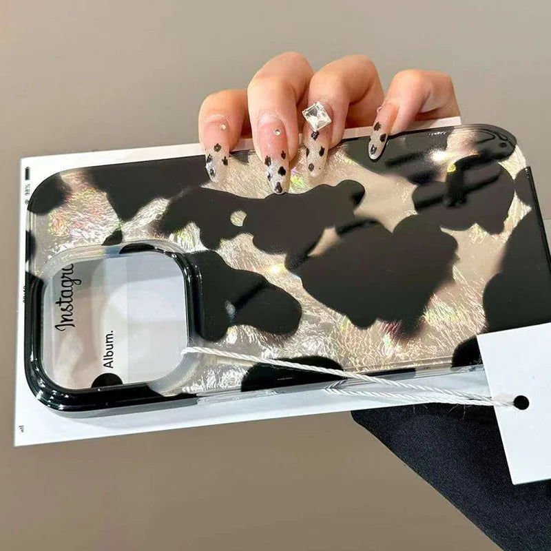 Gradient Leopard Print Phone Case