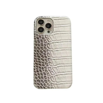 Gradient Crocodile Pattern Phone Case For iPhone