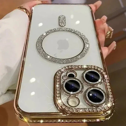 Glitter Transparent Phone Case