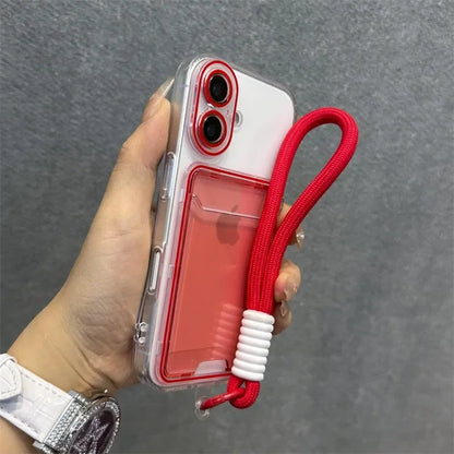 Candy Color Card Pack Case for iPhone
