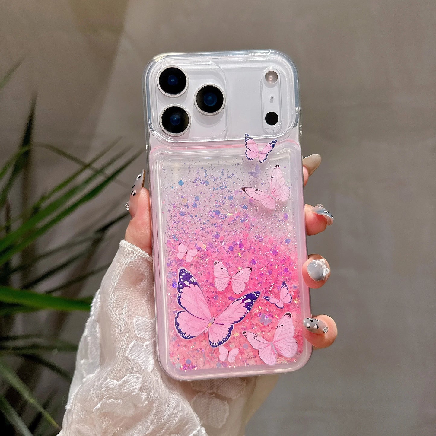 Noctilucent Quicksand Glitter Phone Case