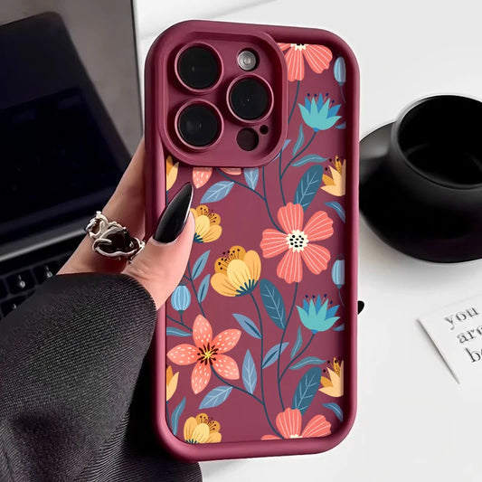 Colorful Flowers Phone Case