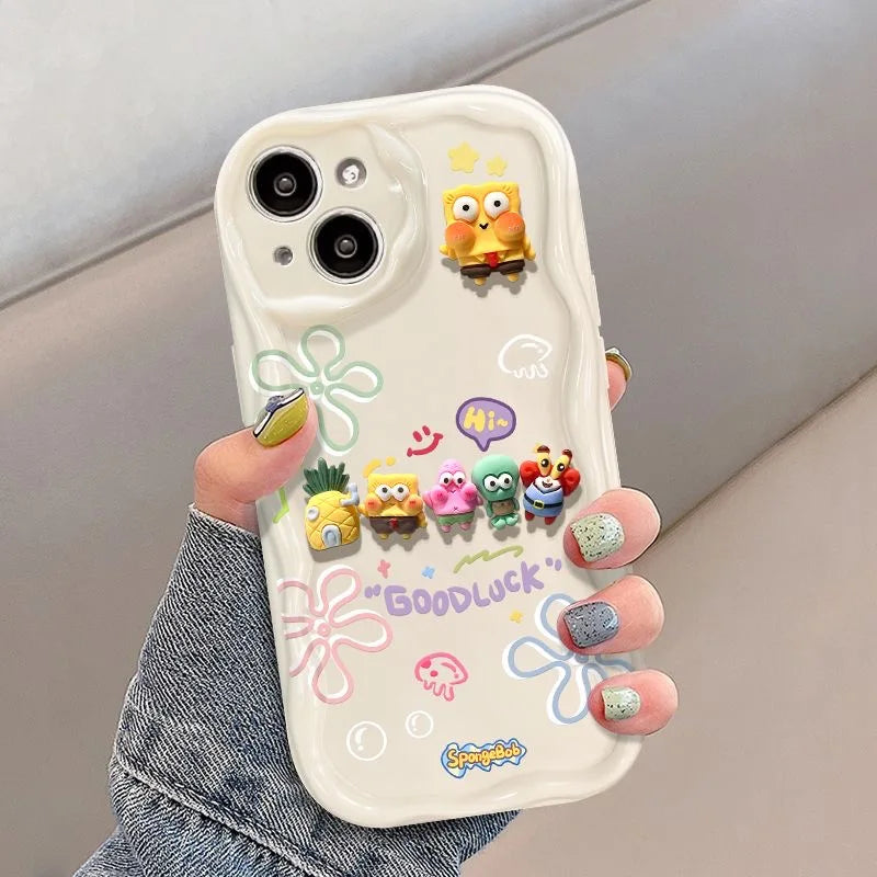 3D Patrick Star Cartoon Phone Case