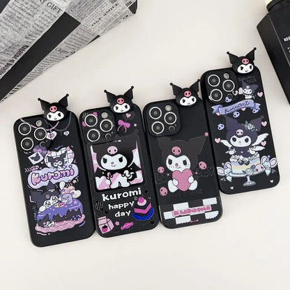 Cute Kuromi Phone Case for iPhone