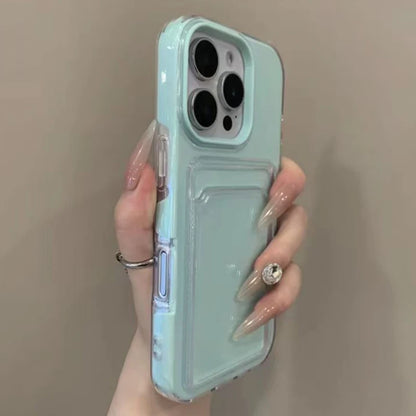 Card Holder Bumper Case For iPhone