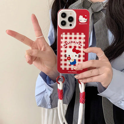 Hello Kitty Family Card Holder Phone Case
