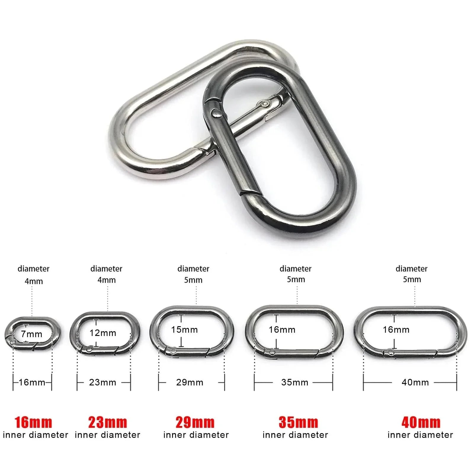🔒 LockLoop™ Oval Clip