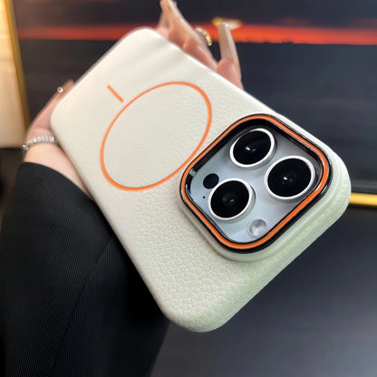 Lichee Pattern Magnetic Case