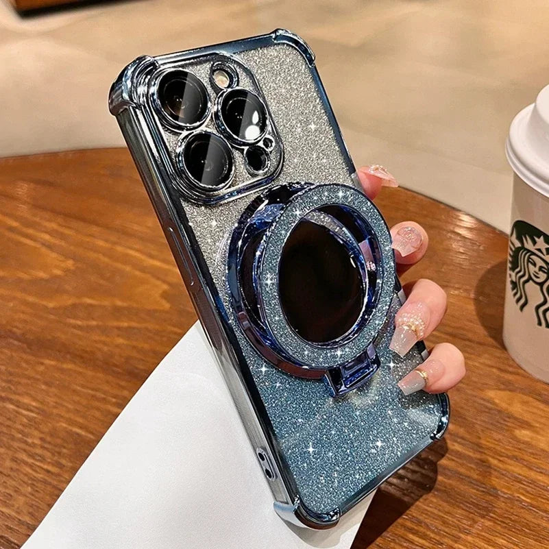 Magsafe Glitter Mirror Phone Case