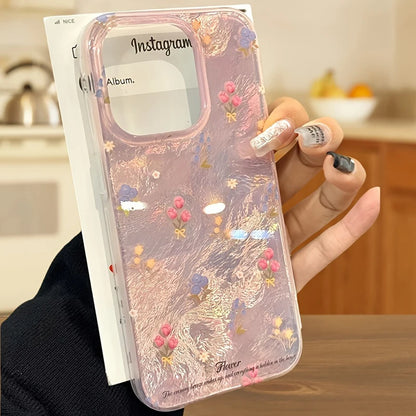 Tulip Floral Clear Phone Case