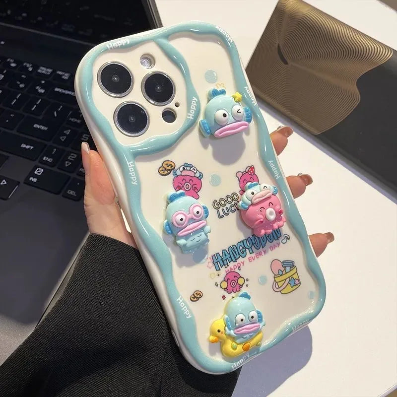 3D Hangyodon Toy Phone Case