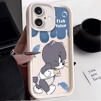 Tom and Jerry Soft Silicone Phone Case