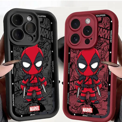 Marvel Deadpool Soft TPU Phone Case For iPhone
