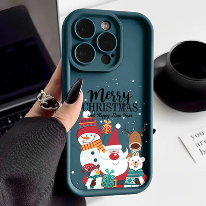 Christmas Pattern Soft Silicone Phone Case