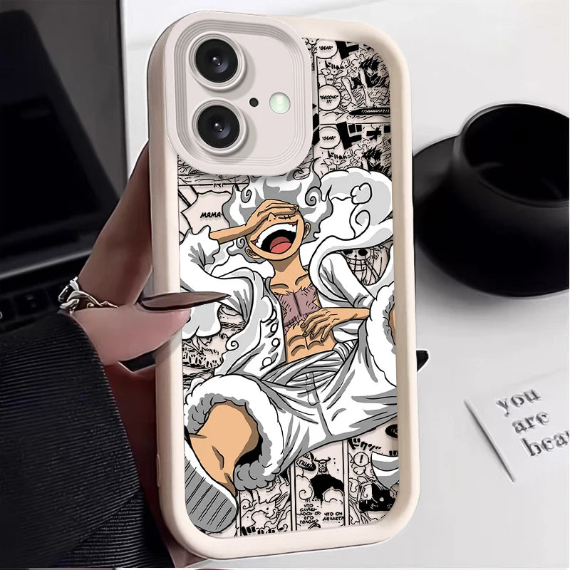 One Piece Anime Soft Silicone Phone Case