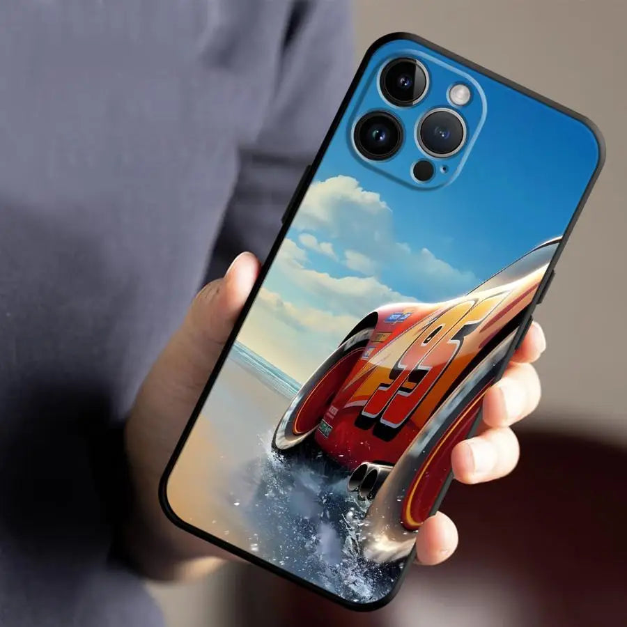 Disney Lightning McQueen Logo Phone Case
