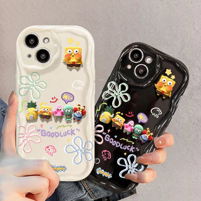 3D Patrick Star Cartoon Phone Case