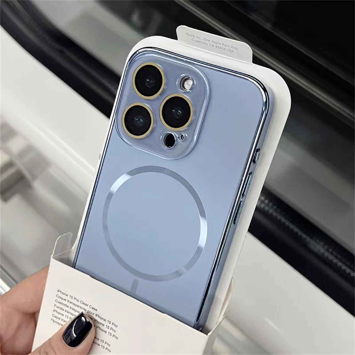 Nano Frosted Magnetic Lens Protect Case
