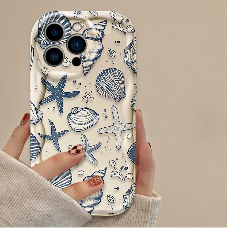 Colorful Marine Wave Phone Case