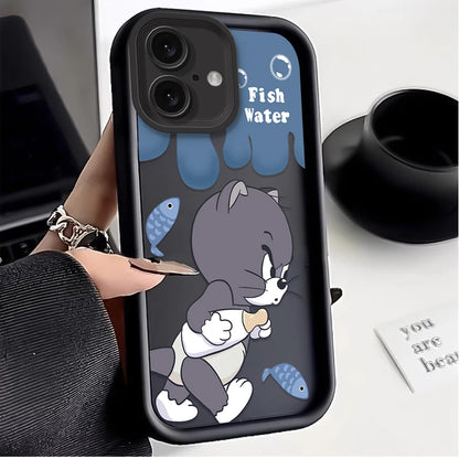 Tom and Jerry Soft Silicone Phone Case