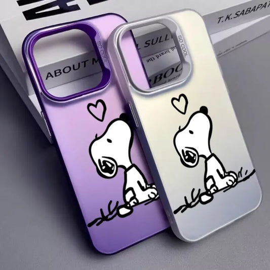Love Heart Snoopy Phone Case