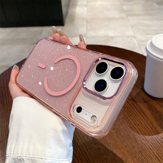 Glitter Magnetic Phone Case For iPhone