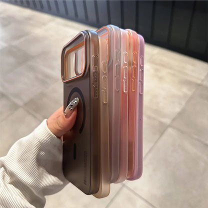 Matte Clear Magnetic Case