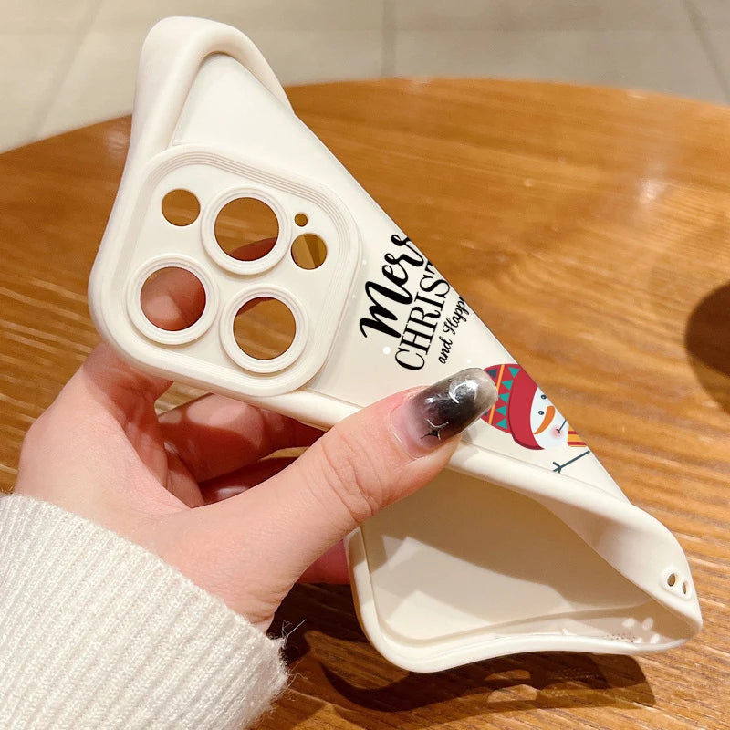 Christmas Pattern Soft Silicone Phone Case