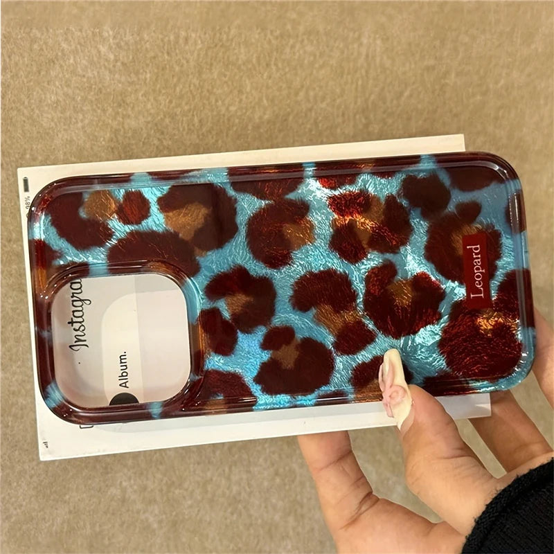 Smudge Leopard Print Phone Case