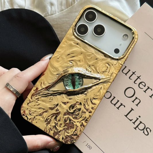 Electroplated 3D Eye Phone Case